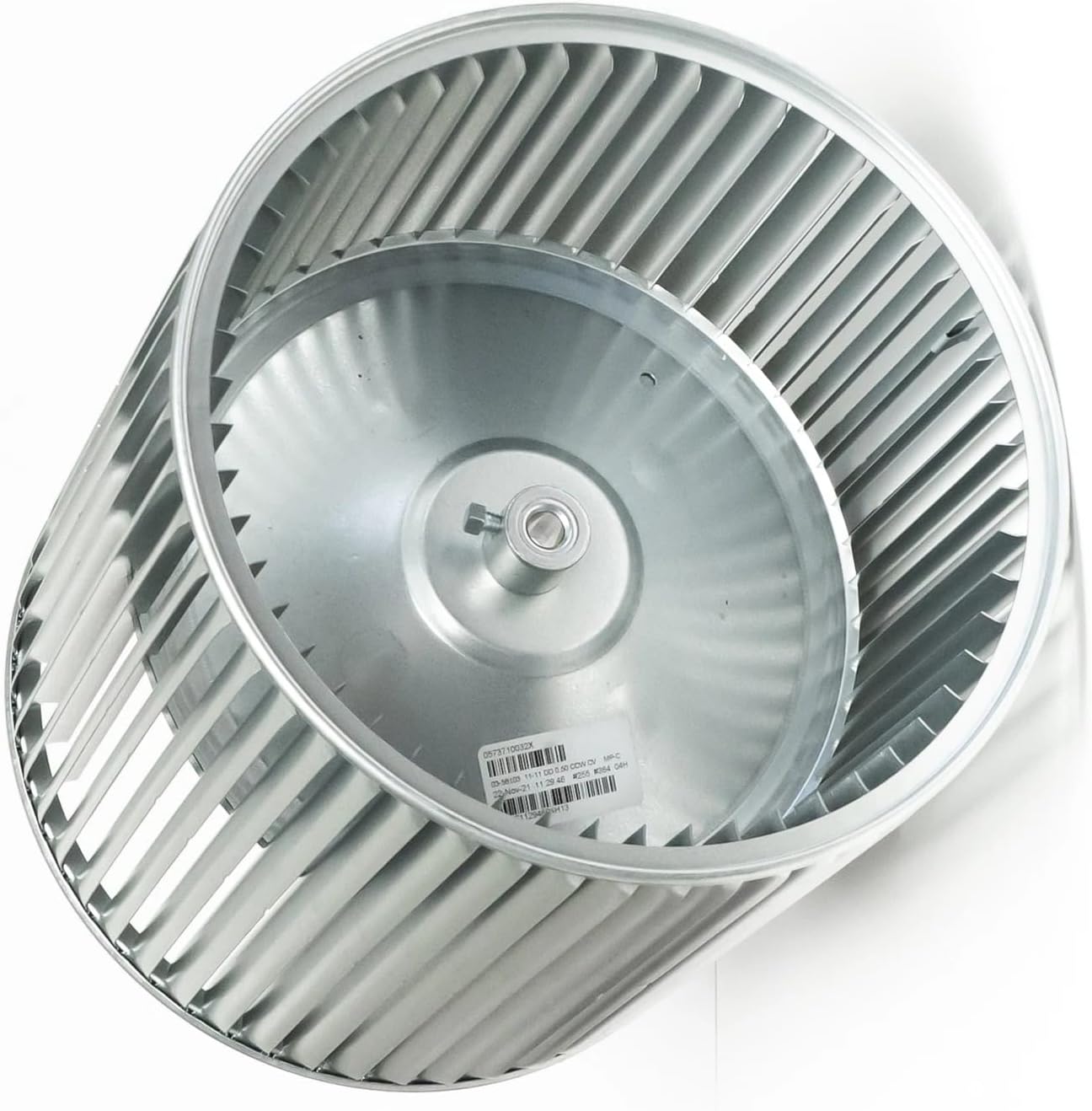 DD11-11M Furnace Blower Wheel Squirrel Cage - for Trane Refrigeration Fan Parts X38020438010 0573710032X - Blower Motor Wheel Replacement - CCW Convex 1/2" Bore Outside Diameter 11-5/8" Length 11-7/8"