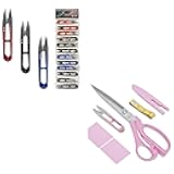 UCEC 12+1 Pack Sewing Scissors Small 4.2