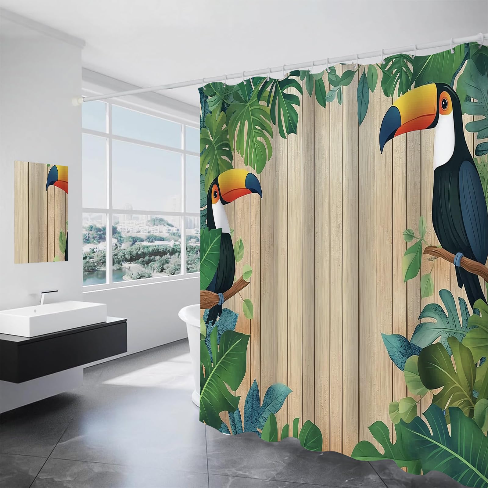 Rideau de douche pour domicile baignoire cabine de douche 150x180