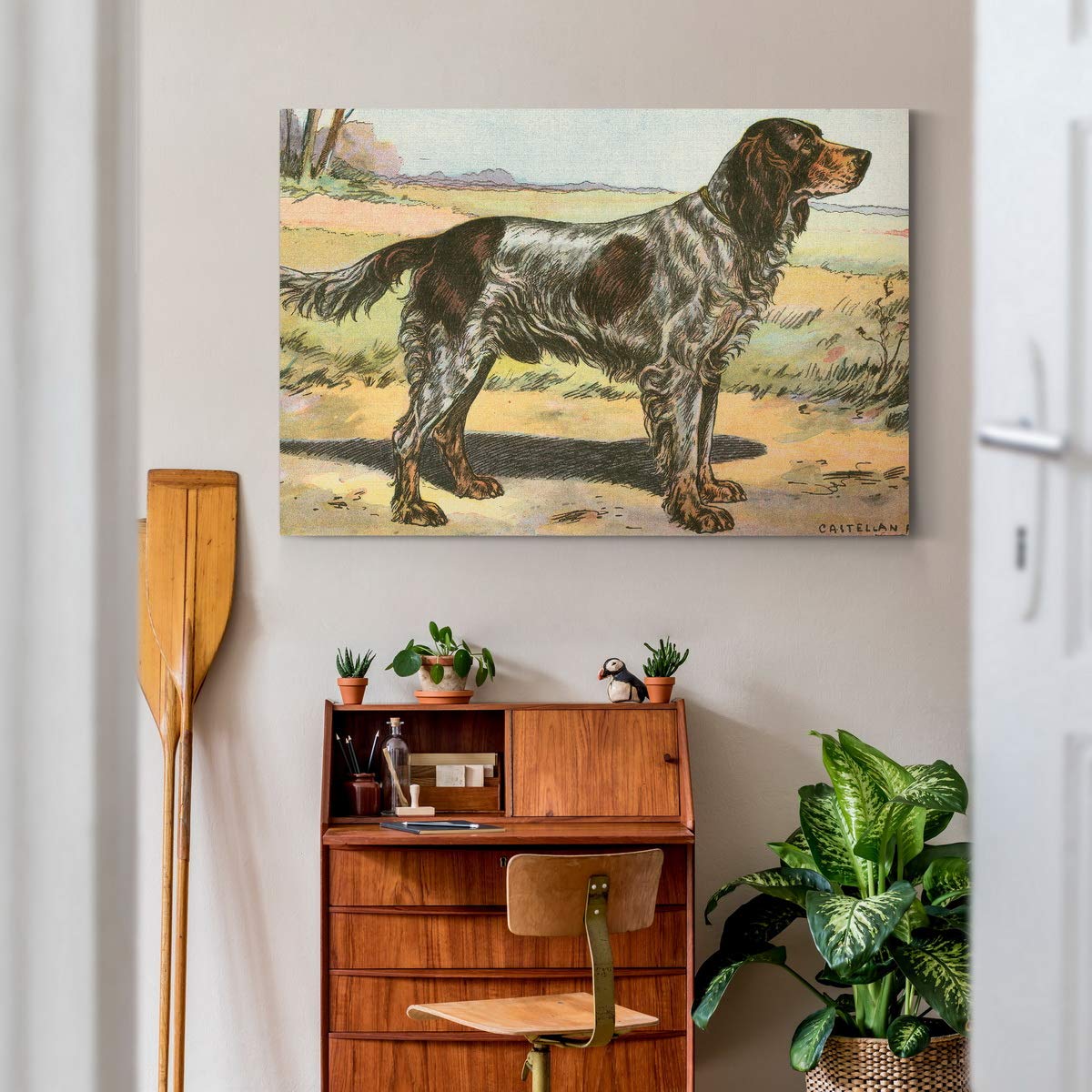 Amazon.co.jp: Renditions Gallery アイルランドの赤と白のセッター