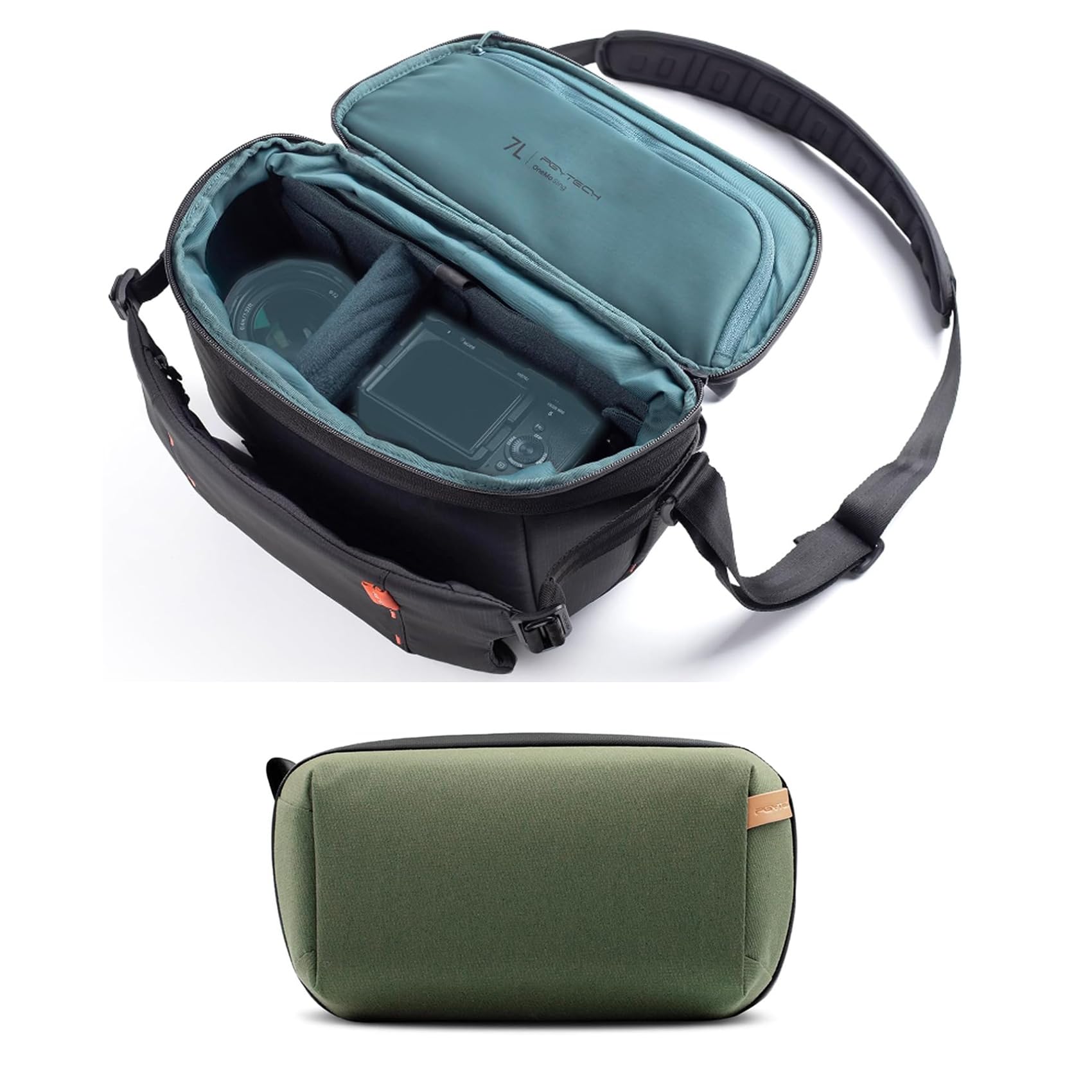 Amazon.com: PGYTECH OneMo Sling Camera Bag 7L-9L+Tavel Tech