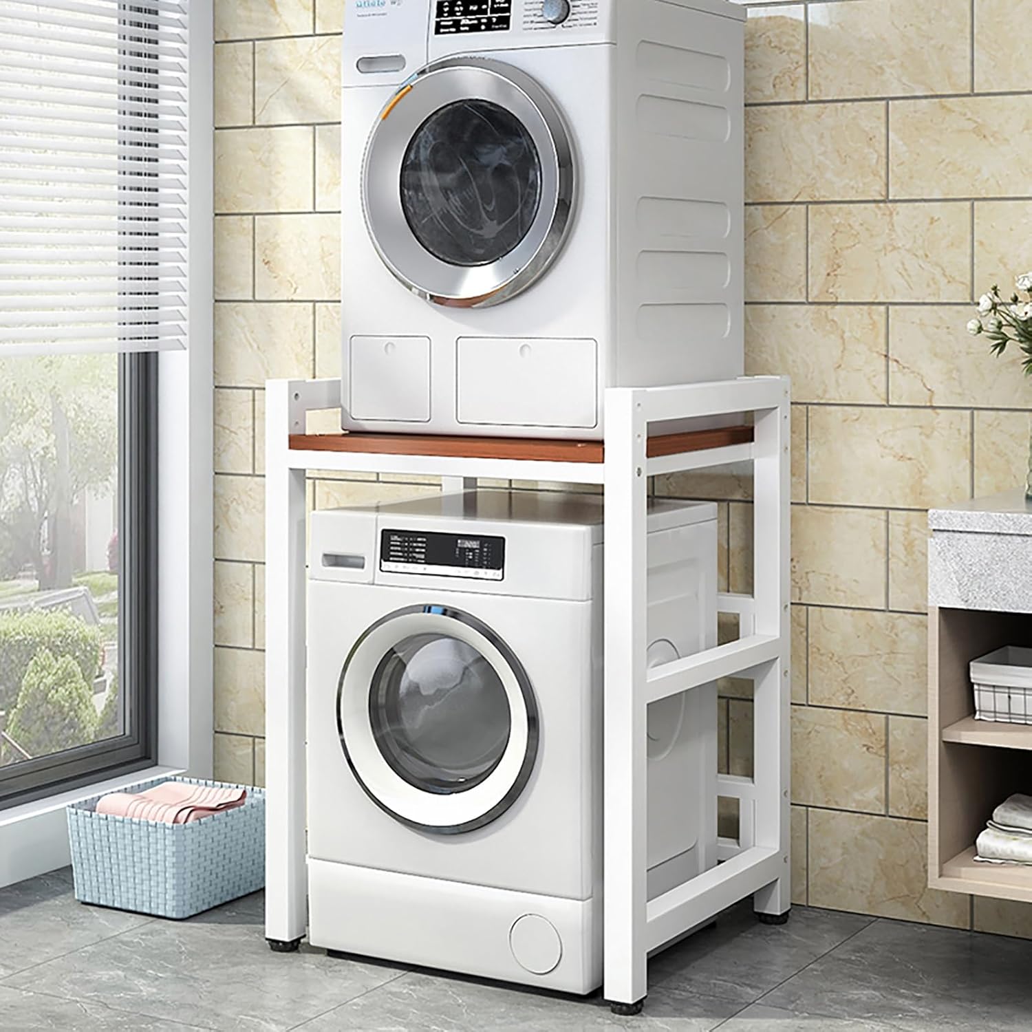 乾燥機ラック 洗濯機 乾燥機ランドリー洗濯収納 洗濯用品 分解型