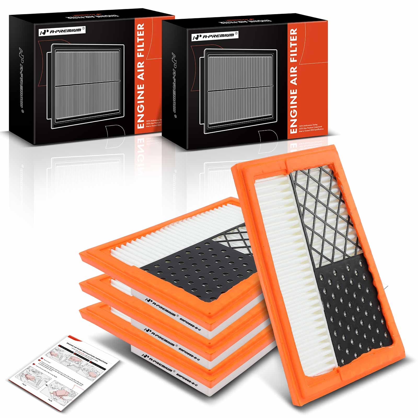 Filtro Aria Abitacolo Per Mercedes - 2 Pezzi, Compatibile Con Modelli W164, ML, GL, R350