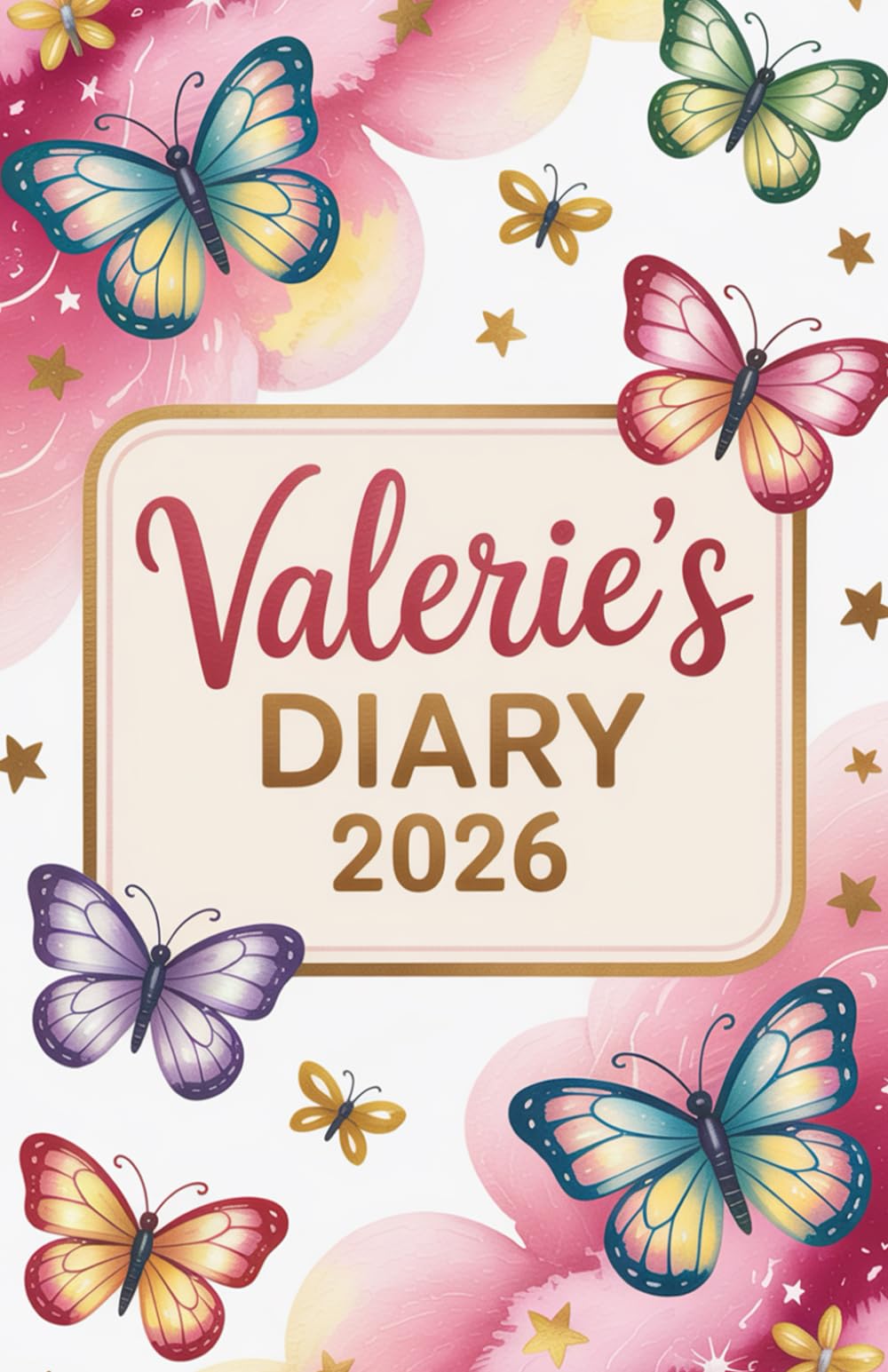 Valerie Diary: Valerie's Diary, Valerie Gift, Diary for Valerie, Valerie Christmas Gift, Valerie Birthday Present