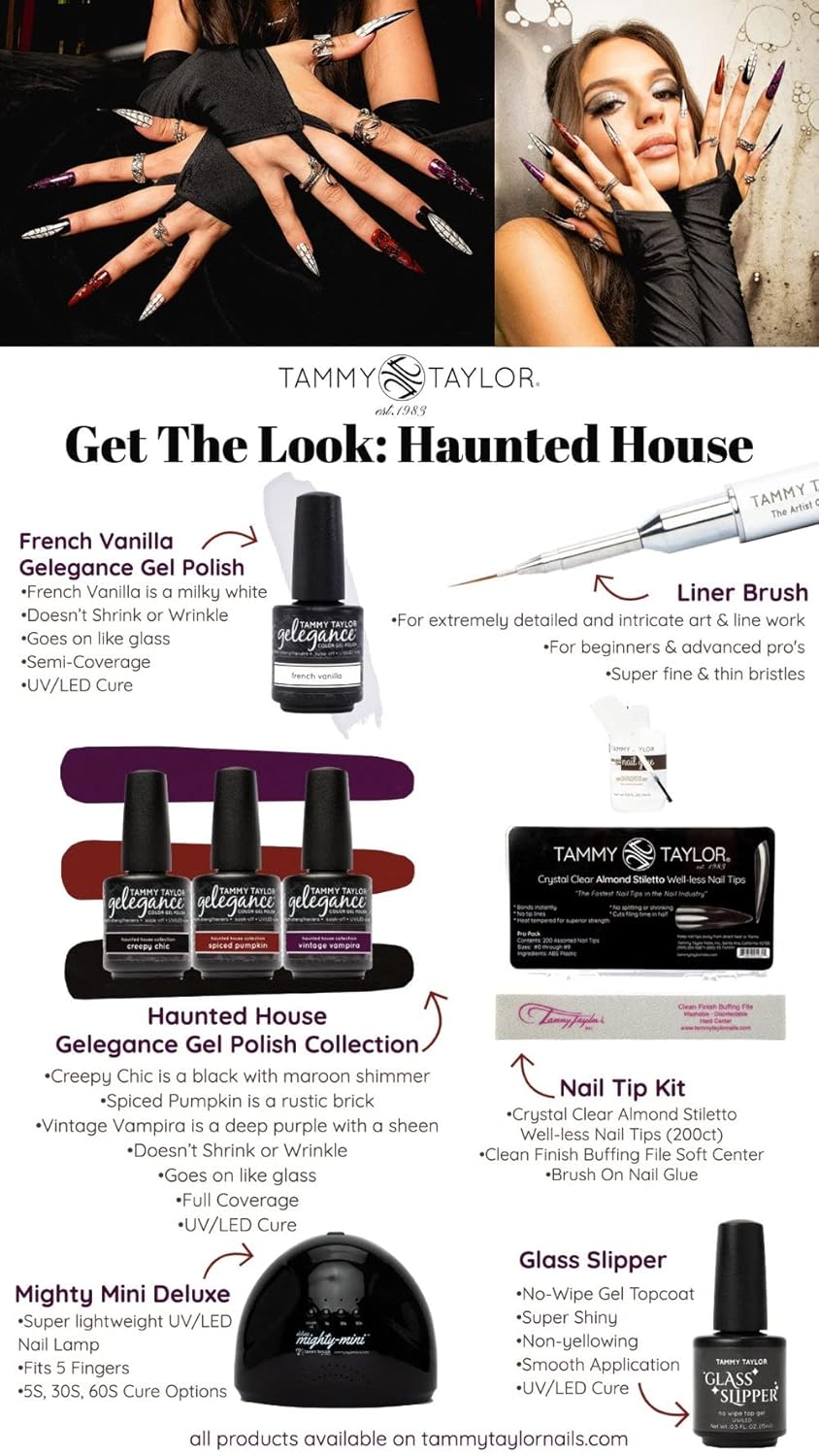 Tammy Taylor Haunted House Collection | Haunted House Nail Bundle