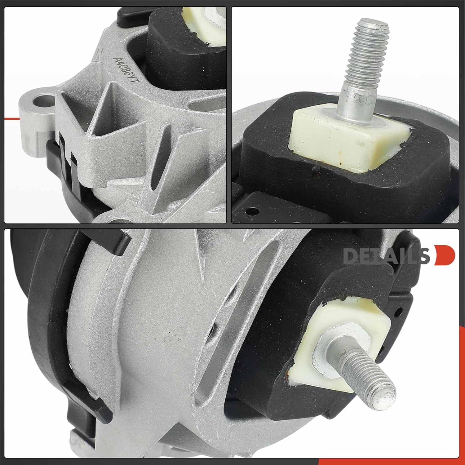 A-Premium Front Left Engine Motor Mount Compatible with BMW 320i xDrive 2013-2018, X3 2013-2017, X4 2015-2018, 428i xDrive Gran Coupe 2015-2016, 2.0L