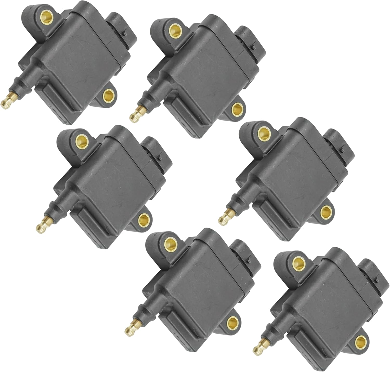 Caltric 6-Pack Ignition Coils Compatible with Mercury Outboard 150Hp 175Hp 150 175 Pro Xs 2.5L