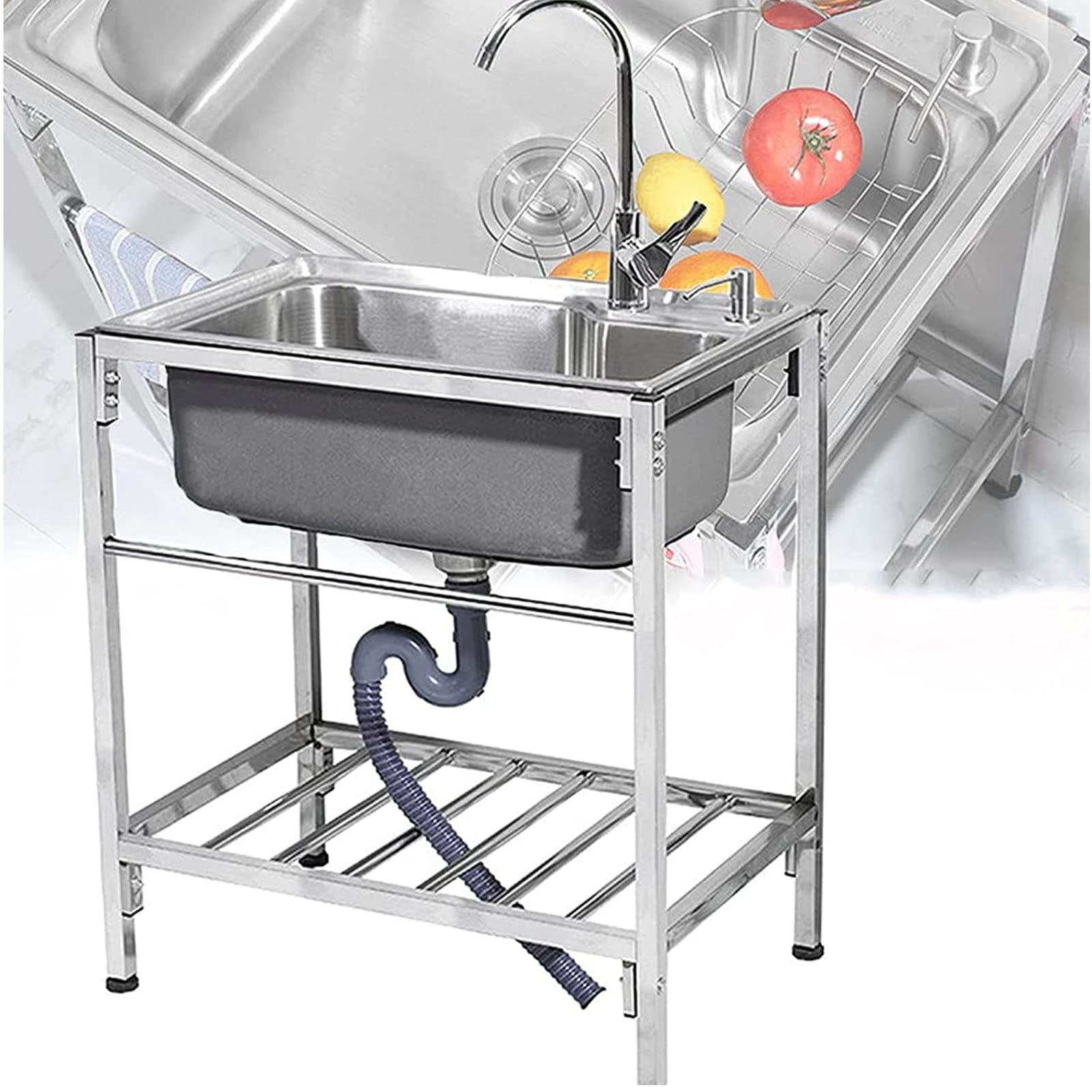 Lave-mains commercial de bar et buanderie extérieure avec robinet