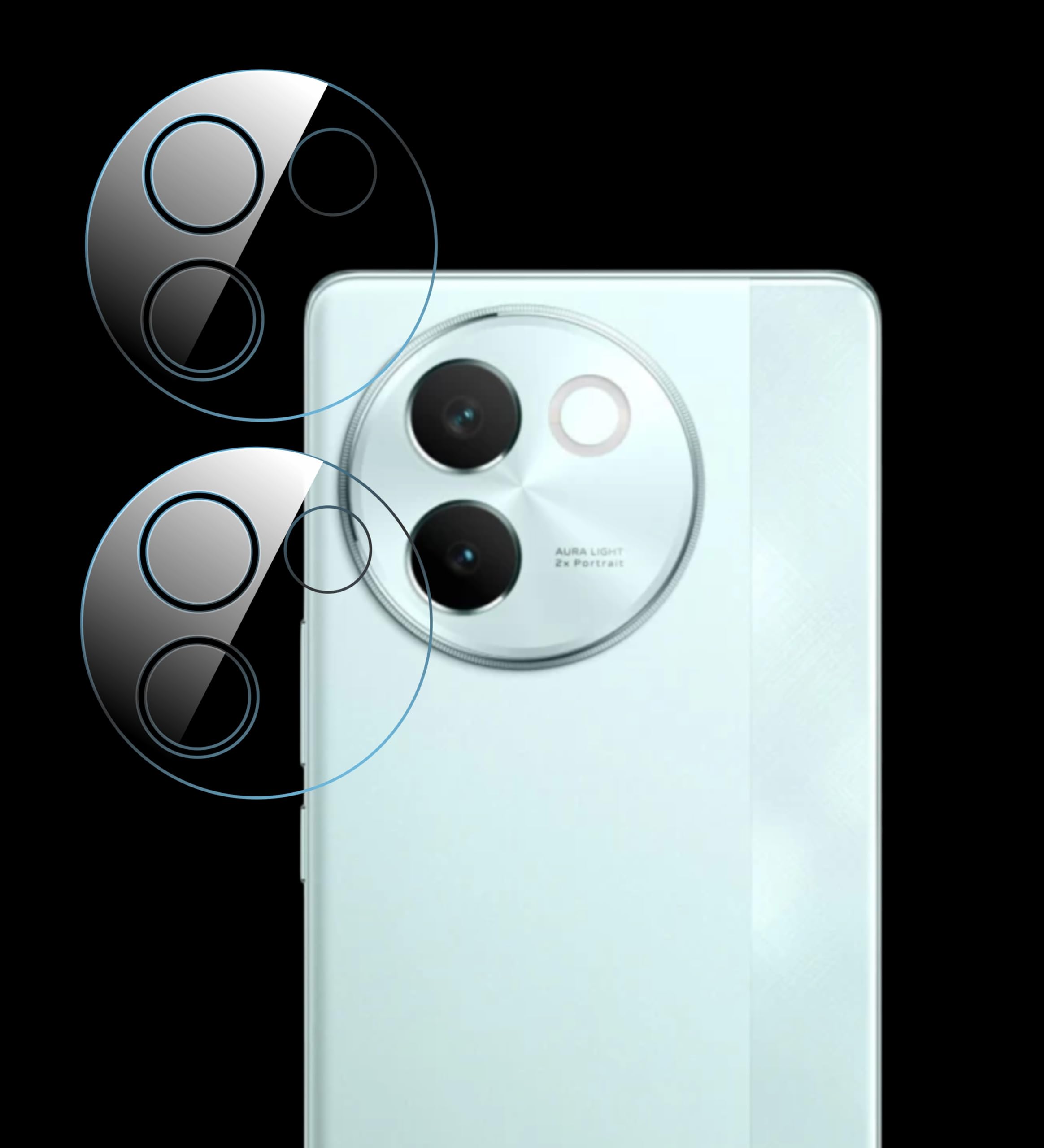 vivo v30e Back Camera Lens Screen Protector Anti Shock/Anti-Scratch/Clear/Camera Tempered Glass for (pack of 2) (B0D67FW8WB) Amazon Price History, Amazon Price Tracker
