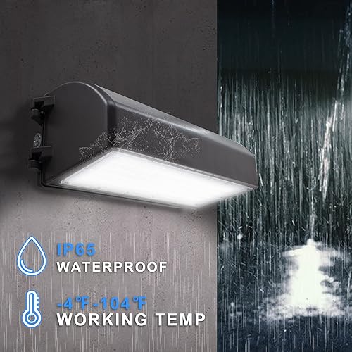 Miniatura 3 de Paquete de pared LED de corte completo, 70W 8,400LM reemplaza 400W HPSHID, 5000K luz exterior IP65 impermeable