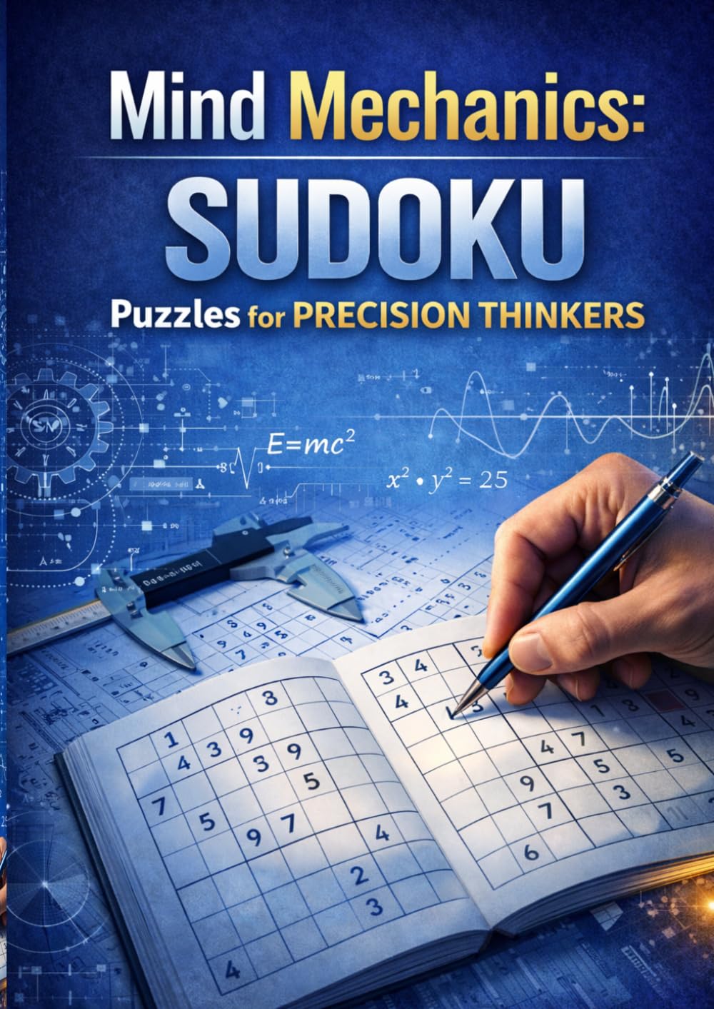 Mind Mechanics: Sudoku Puzzles for Precision Thinkers: Over 300 Puzzles to Sharpen Logic, Focus, and Critical Thinking (The Precision Mind Sudoku Series)