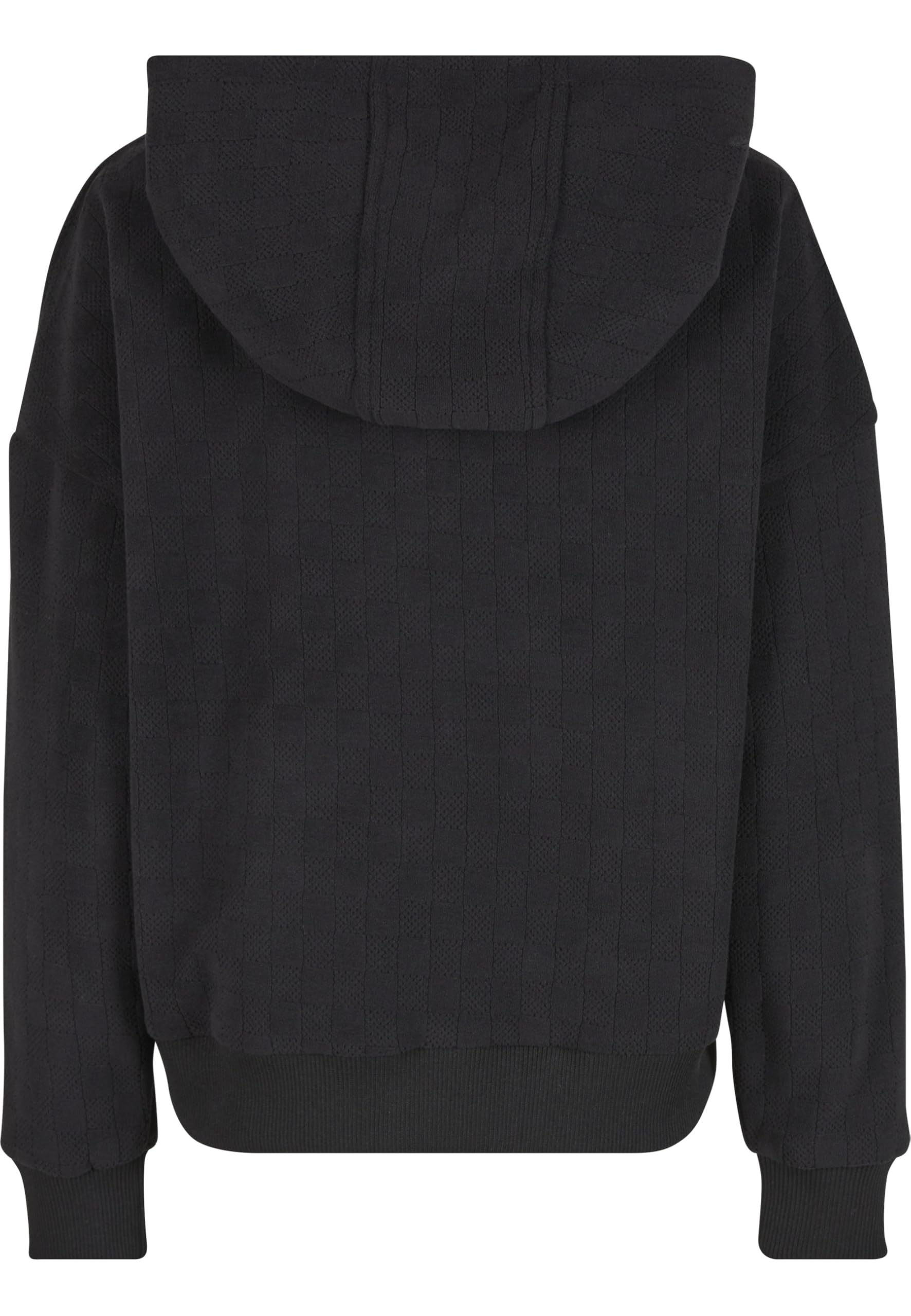 Urban Classics Ladies Jacquard Velvet Oversized Zip Hoody