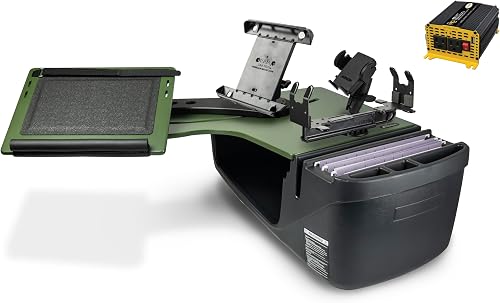 AutoExec Reach Car Desk for Your Vehicle Workstation and Mobile Office, Back Sea
