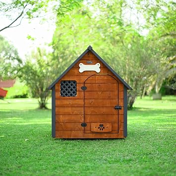 Mandu Isı Yalıtımlı Ahşap Köpek Kulübesi XLarge