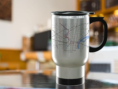 Miniatura 233 de TJ Originals Marine Corps Trail - Taza de café de cerámica de 11 onzas, regalos motivacionales para hombres, recuerdo de camino de maratón, regalo