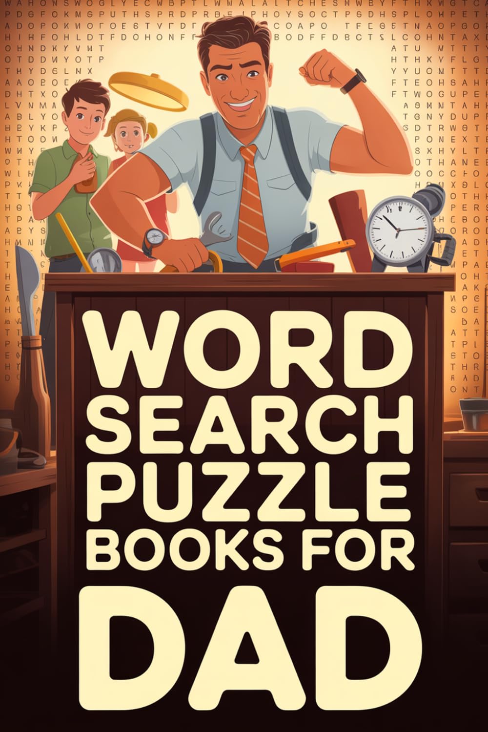 Word Search Puzzle Books for Dad: Step-by-Step Activity Companion for Adult Readers