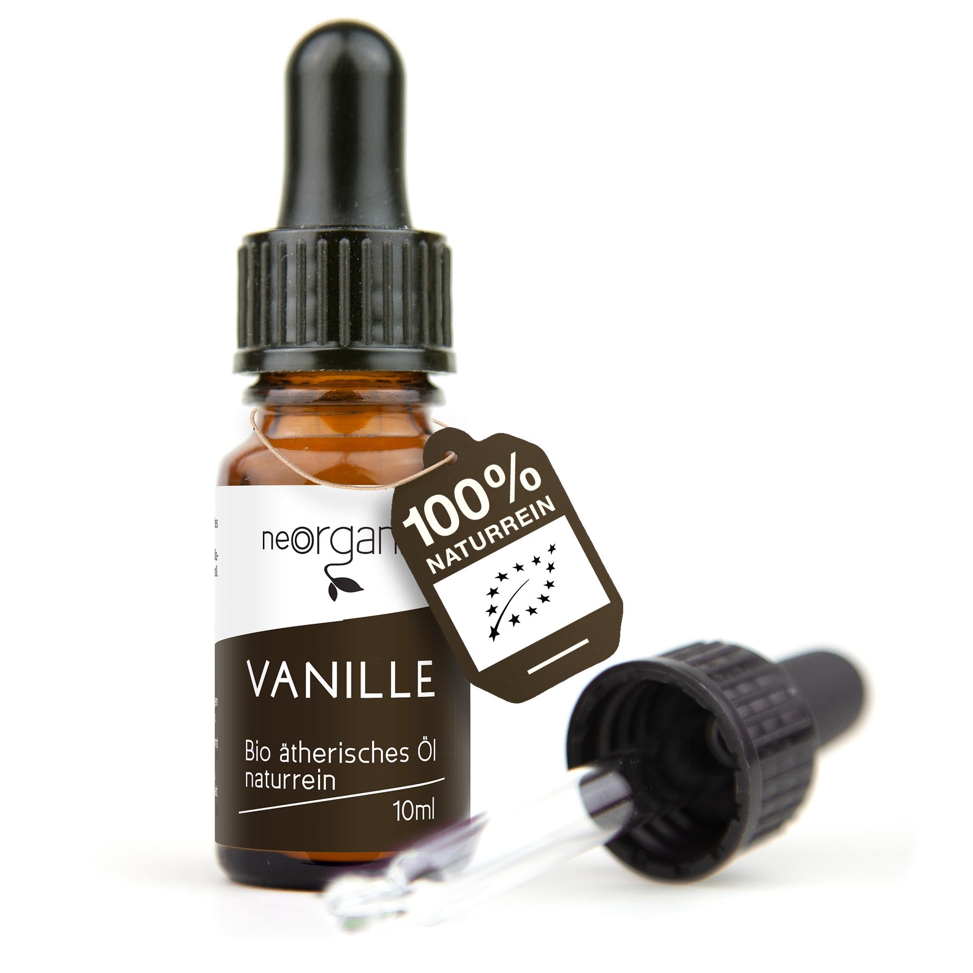 NeoOrganic Bio Vanillel [Premium Grade] - Vanille-Extrakt zum Verzehr,  fr Kosmetik - ohne knstliches Vanillin - l aus der echten Vanille Vanilla  Planifolia - 5ml : Amazon.de: Drogerie & Krperpflege