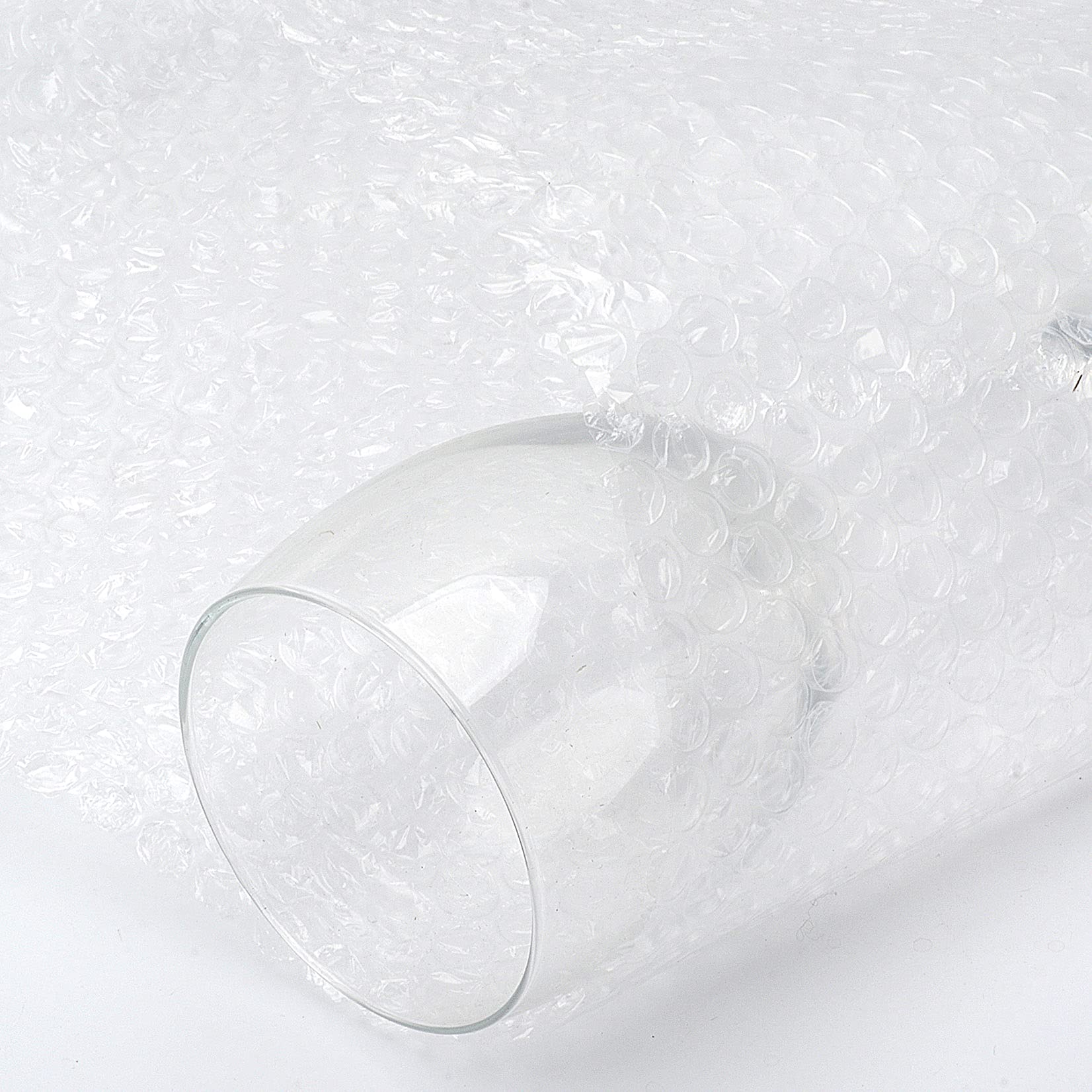 Cymax 2 rotoli di pluriball per traslochi, 300 mm x 22 m totale, piccole bolle d'aria per imballaggio, perforate ogni 30 cm, 20 adesivi fragili inclusi