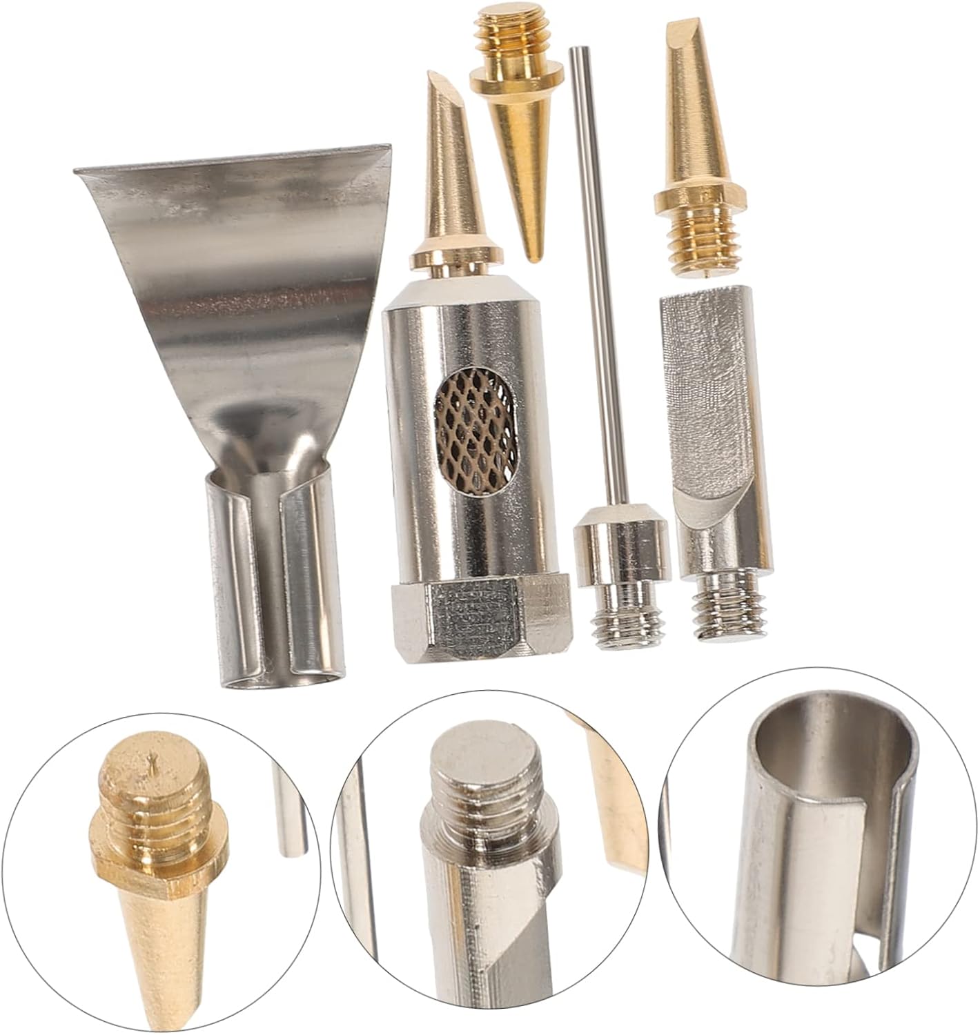 POPETPOP 2sets Soldering Iron Tips Assorted Gas Welding Tips for Soldering for Home Repair and Crafting