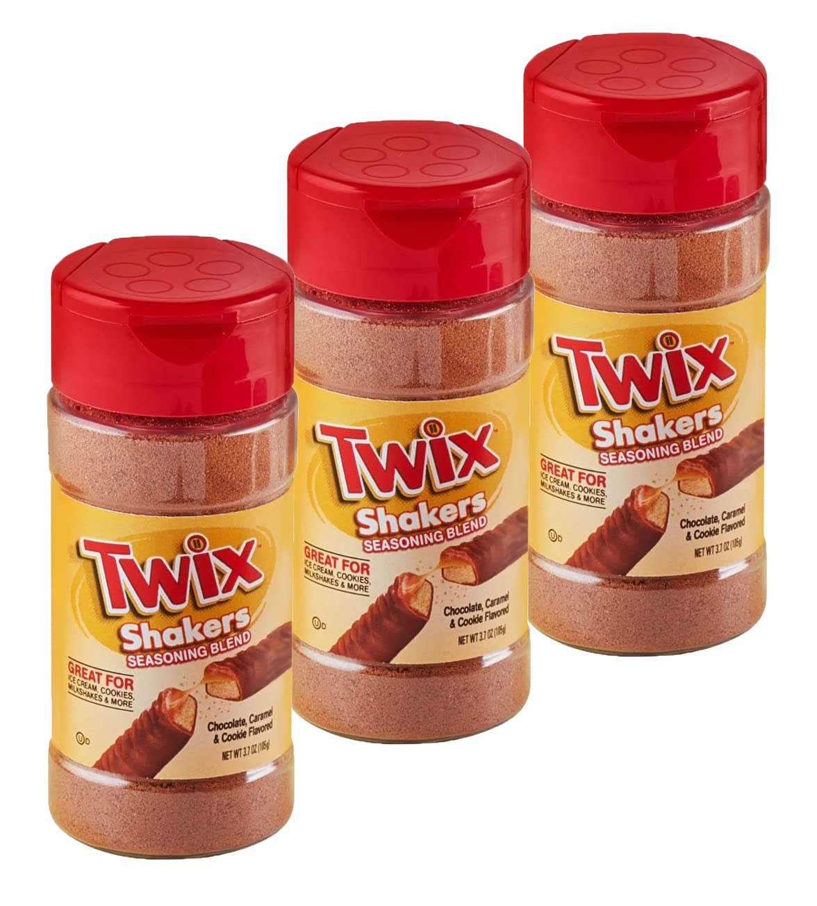Twix Shakers Seasoning Blend, 3.7 Ounce (Pack of 3