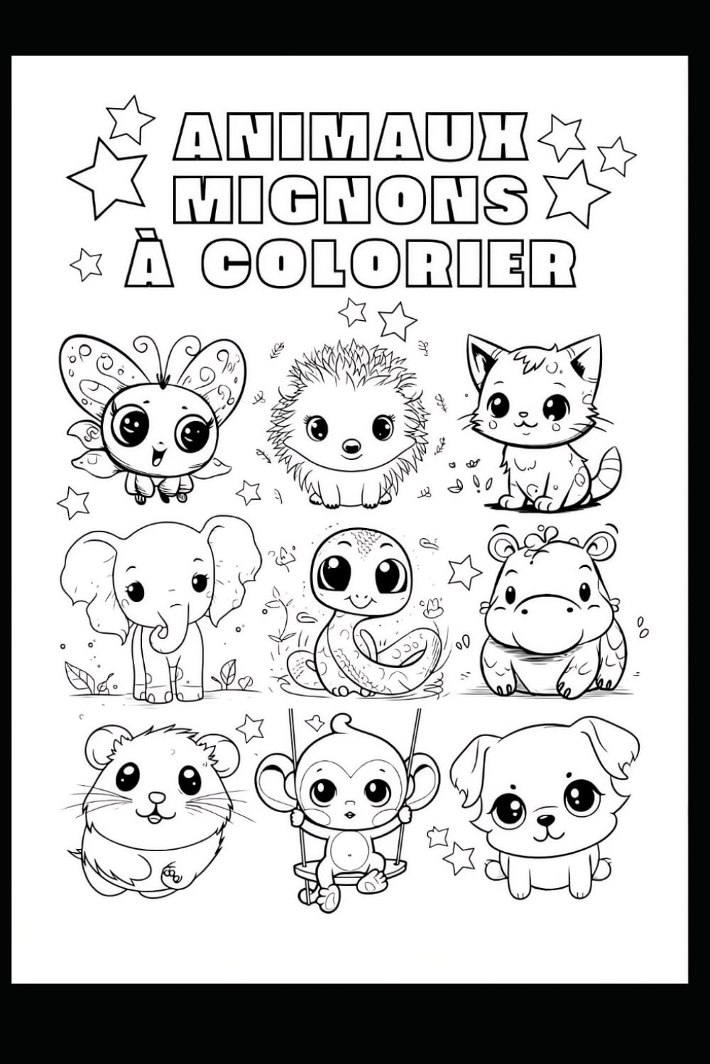 Livre de Coloriage Animaux pour Enfants