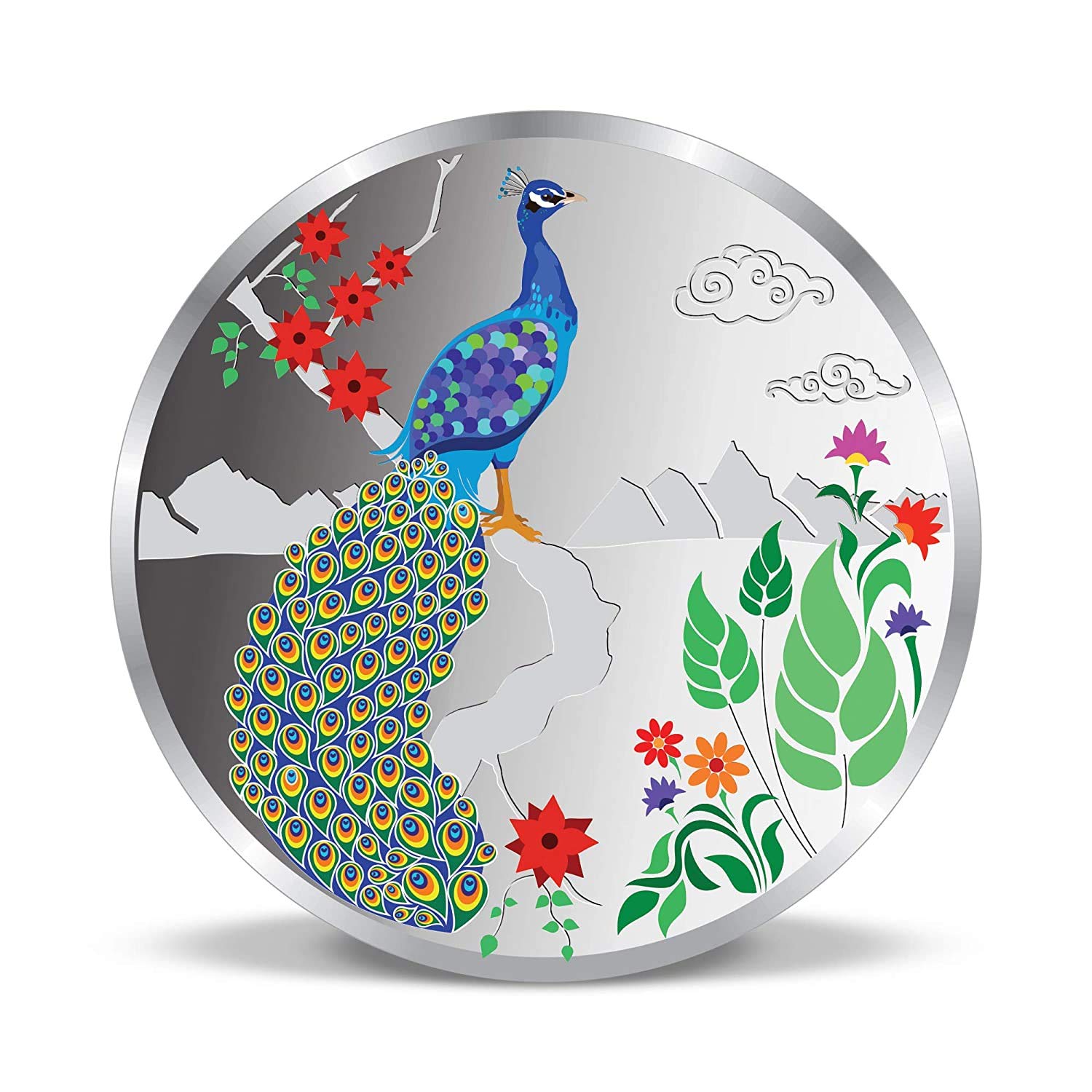 Precious Moments Peacock Rangoli Silver Coin 10 Gram | 20 Gram | 50 Gram | 100 Gram BIS Hallmarked 999 Purity with Gift Bo... - Review, Price and Buying Guide