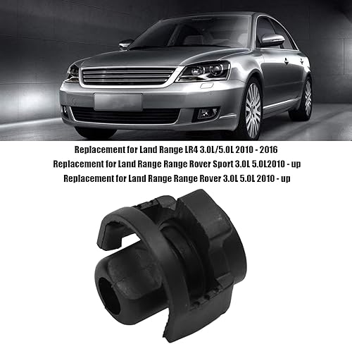 Miniatura 3 de Reemplazo negro del ABS del enchufe del purgador del refrigerante del enchufe del colector de agua LR011038 para Land Range LR4 Range Rover Sport