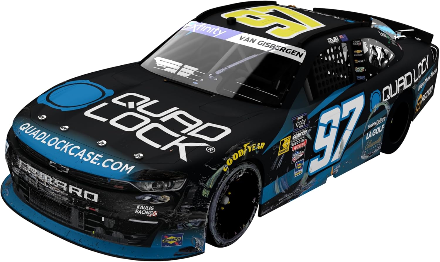 Lionel Racing Shane Van Gisbergen 2024 Quad Lock No. 97 Portland Win ARC 1:24 Scale Diecast Car