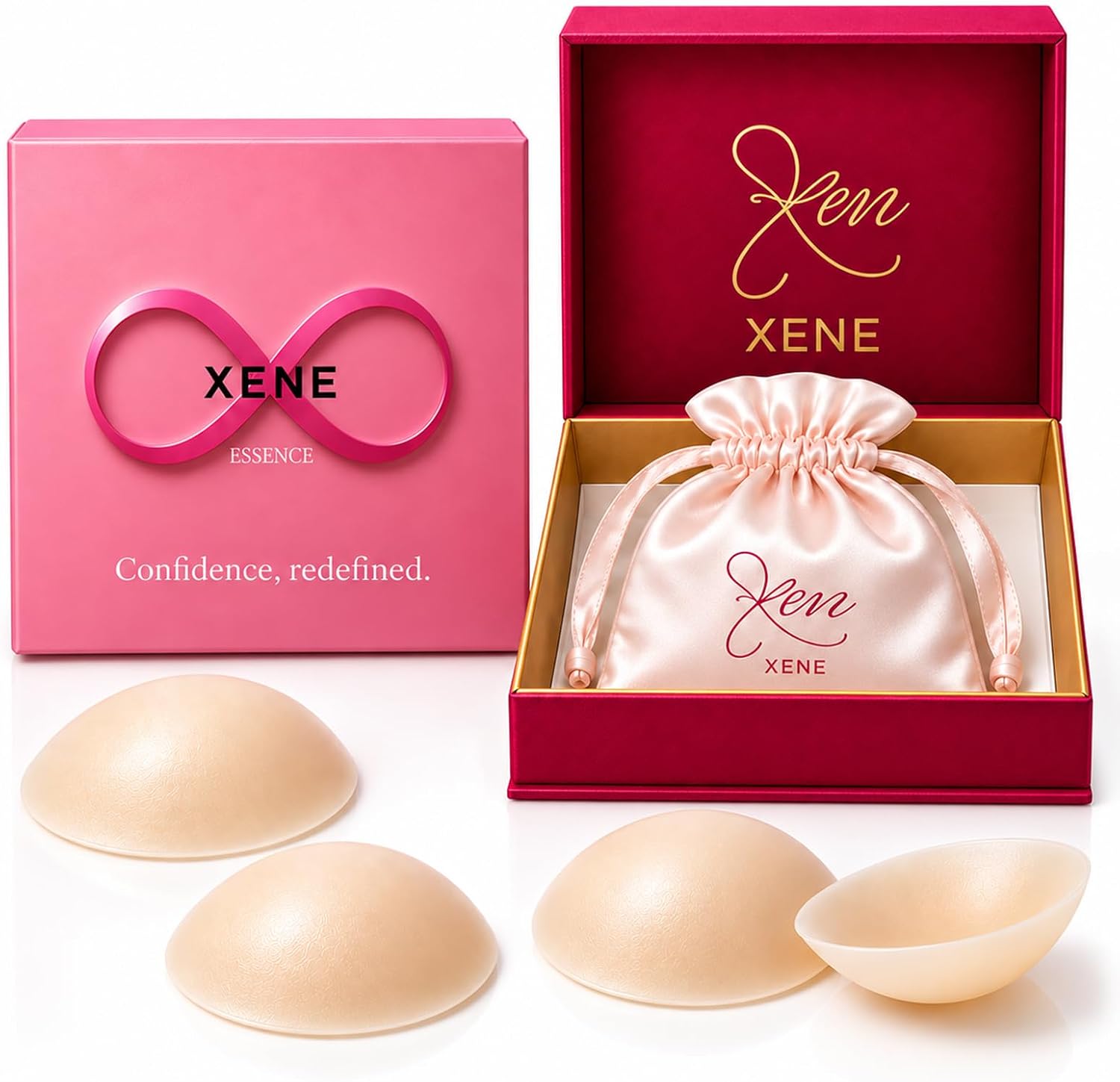 Silicone Nipple Covers Reusable for Women, Invisible No Show Breast Petals