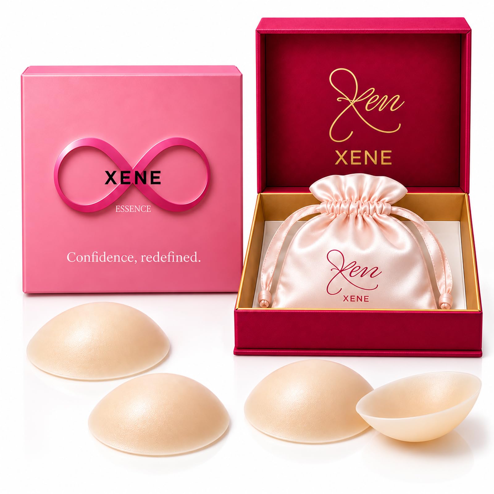 Silicone Nipple Covers Reusable for Women, Invisible No Show Breast Petals