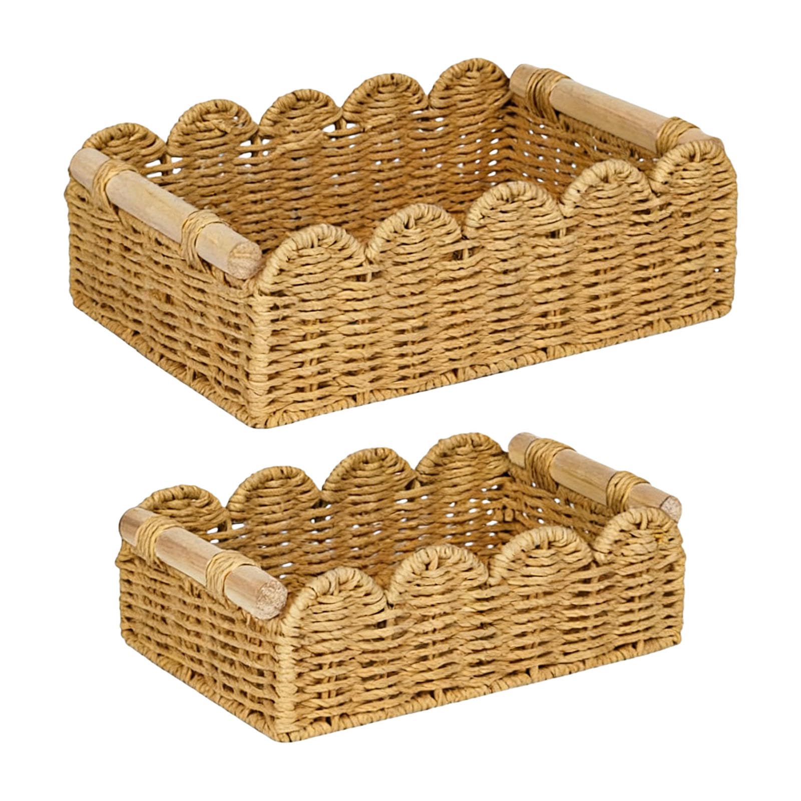 Handwoven Basket Great for Storing Accessory in Any Room Home Organization Basket
