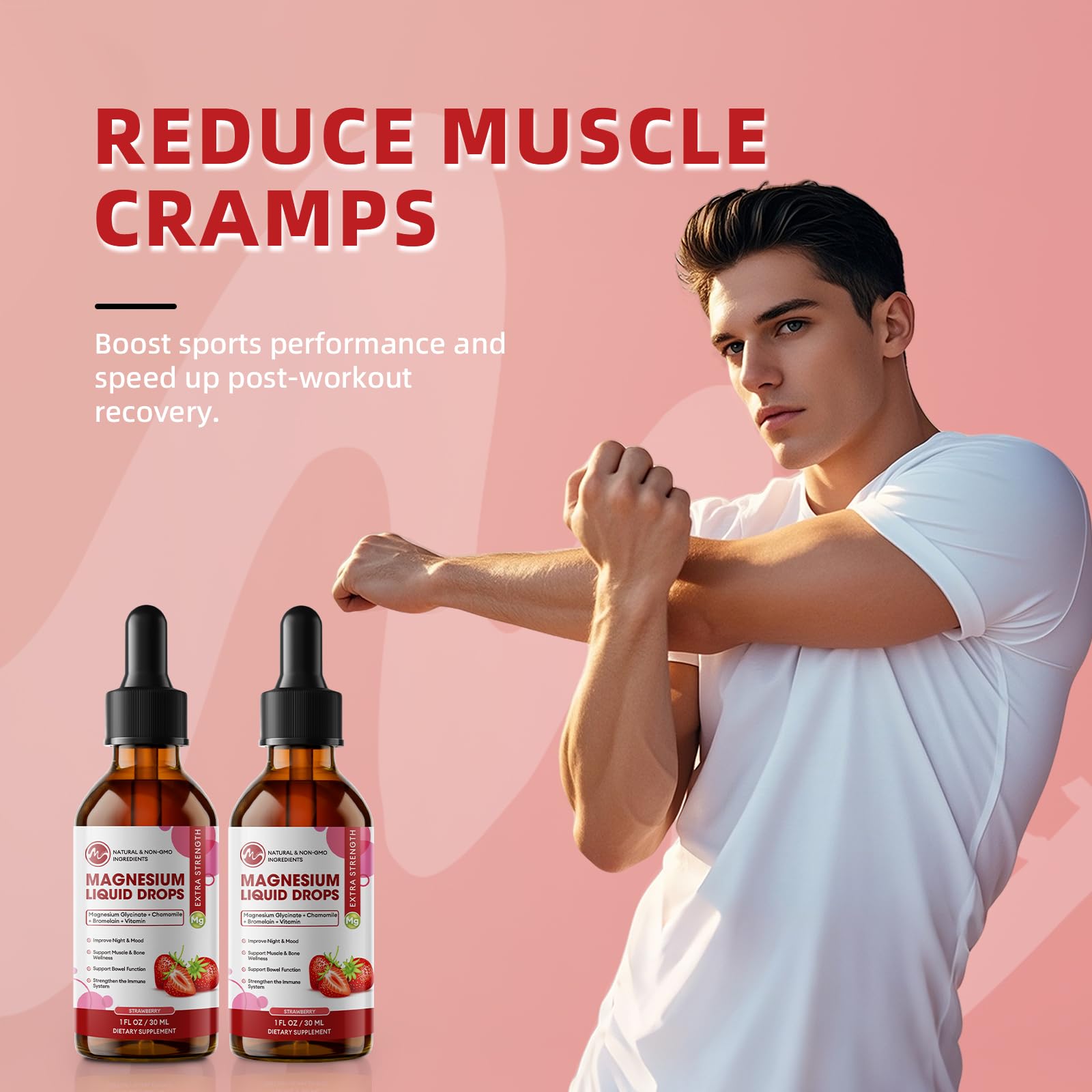Magnesium Glycinate Supplement, Magnesium Liquid Drops, 1 Fl Oz (Pack of 2) — Amazon image 5