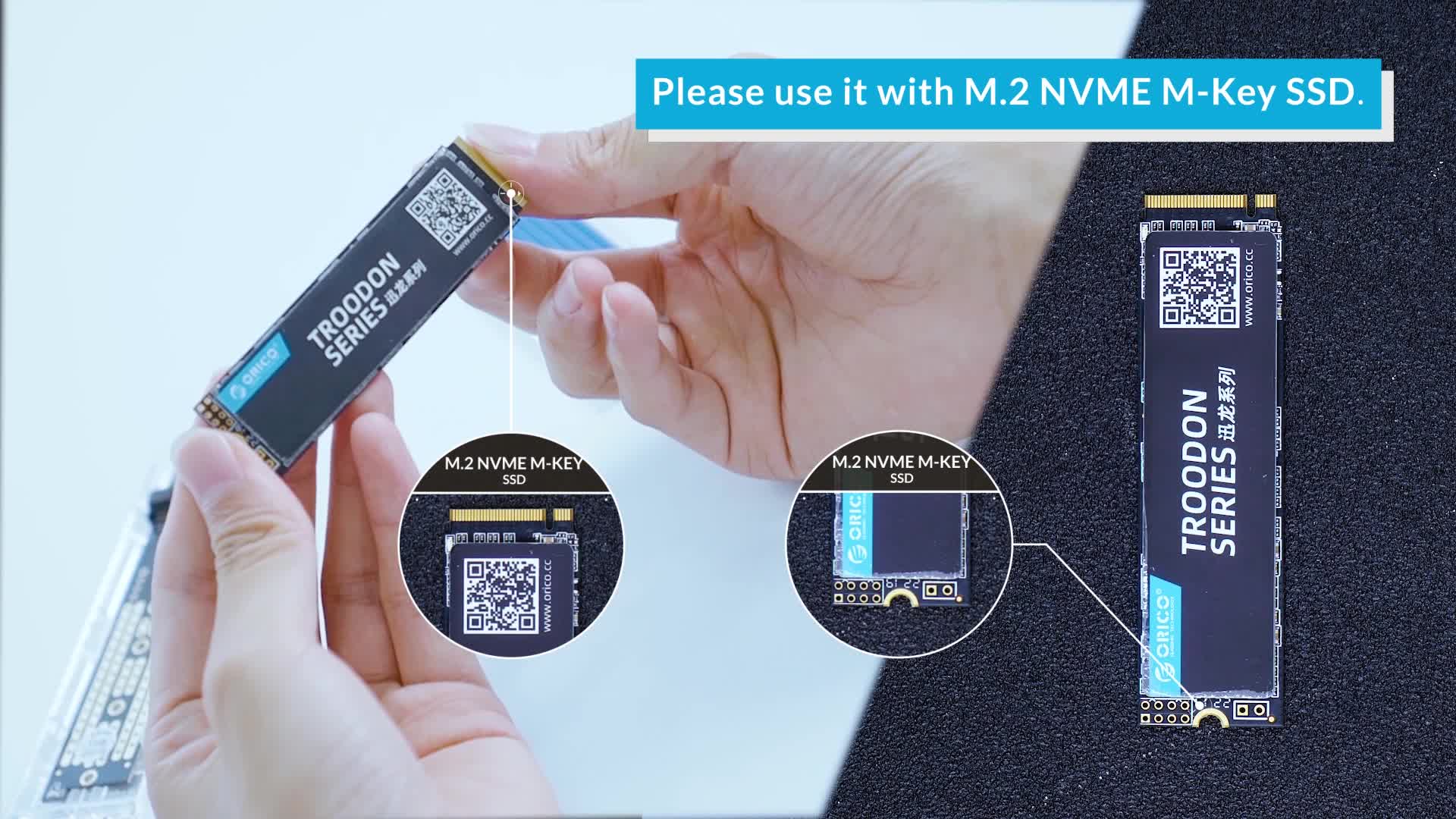 Adaptador M.2 NVMe SSD - ORICO - Imagen 8