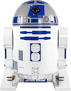 Uncanny Brands Star Wars R2D2 Popcorn Maker- Fully Operational Droid Kitchen Appliance