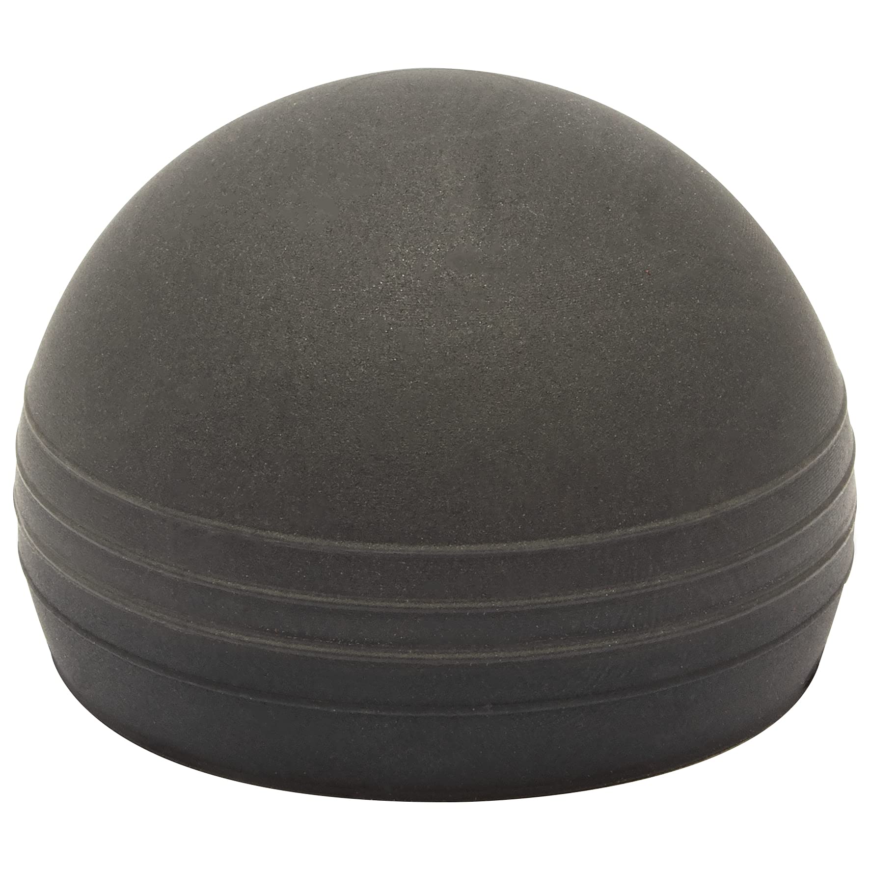 Wagner Doorstop Screw OR Glue Round - Ø 42 x 28 mm, Black Buffer Made of Soft Thermostatic Rubber, to be Screwed or glued on Floors - 15515311