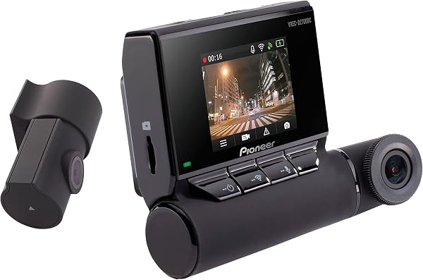 Pioneer VREC-DZ700DC Sistema de cámara de tablero HD de 2 canales de grabación dual de 1080p con WiFi y pantalla LCD de 2 pulgadas 🥇✔️ ® A Pedido 🏆™
