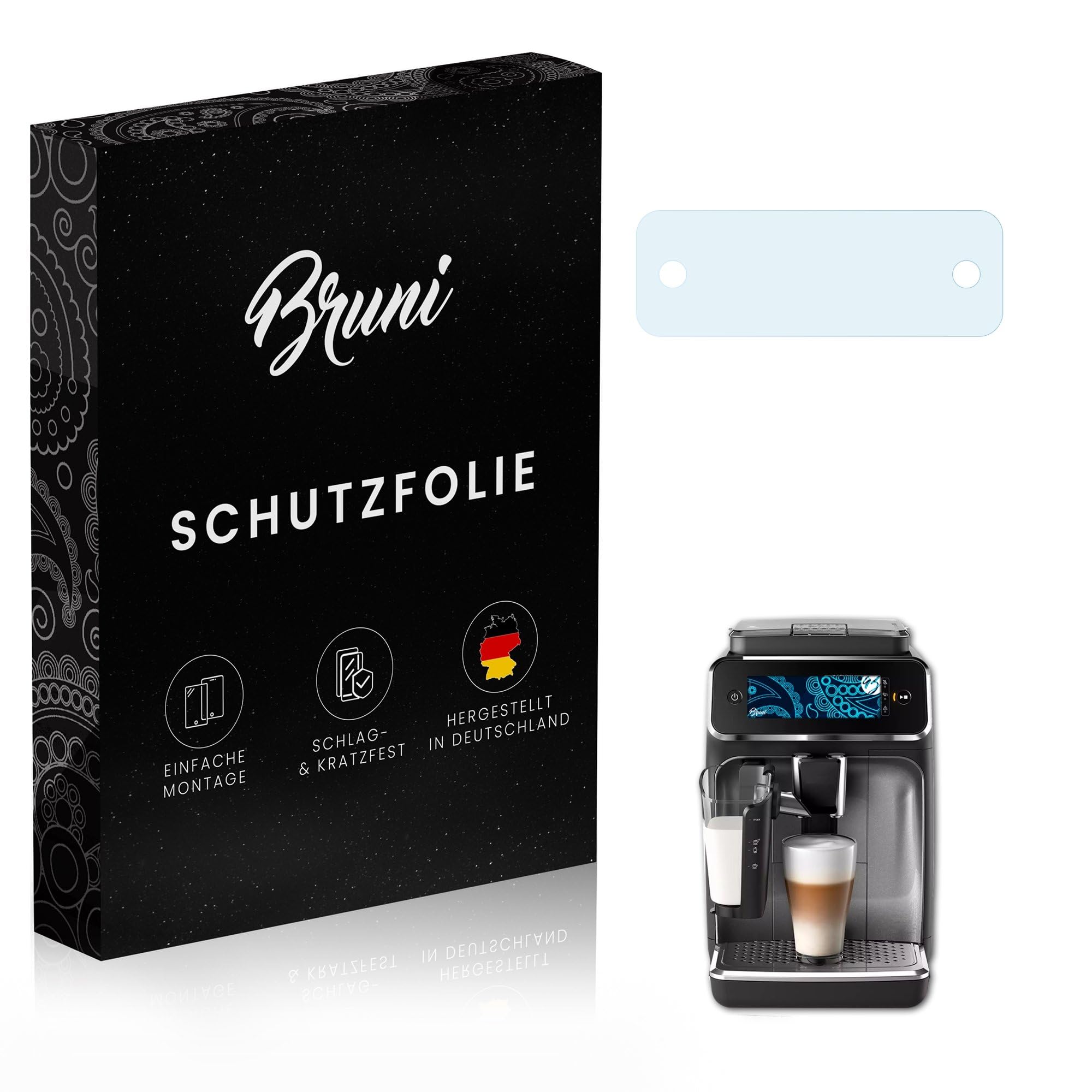 Bruni Screen Protector compatible with Philips Series 3200 EP3246/70 Protector Film, crystal clear Protective Film (2X)