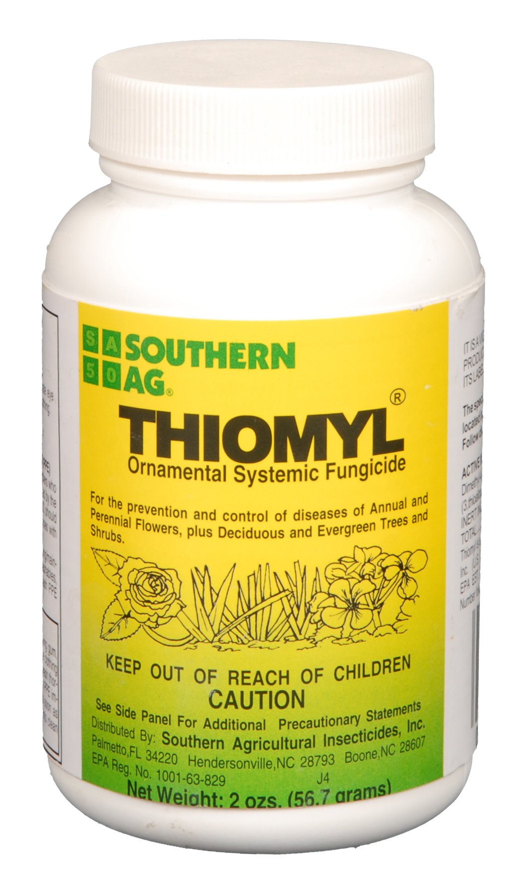 Southern Ag Thiomyl Ornamental Systemic Fungicide, 2 Ounce