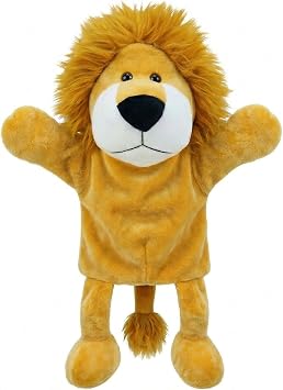 Animal Hand Puppets for kids,Toddler Includes Wolf Tiger Lion Monkey with Legs, Perfect for Storytelling,Teaching,Preschool,Birthday Gifts