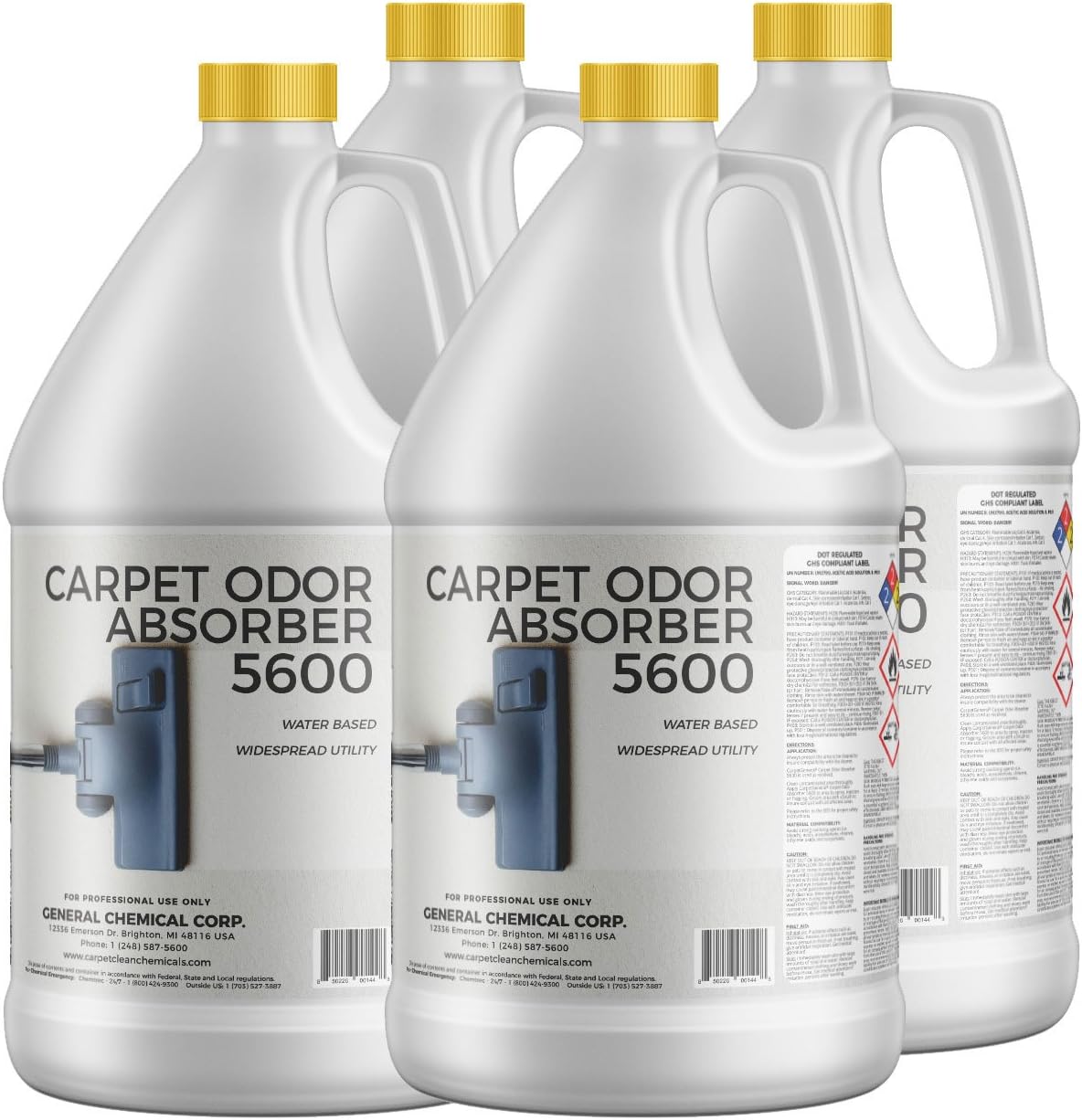 CarpetGeneral Carpet Odor Absorber Solution 5600 Deodorizer Neutralize Odors