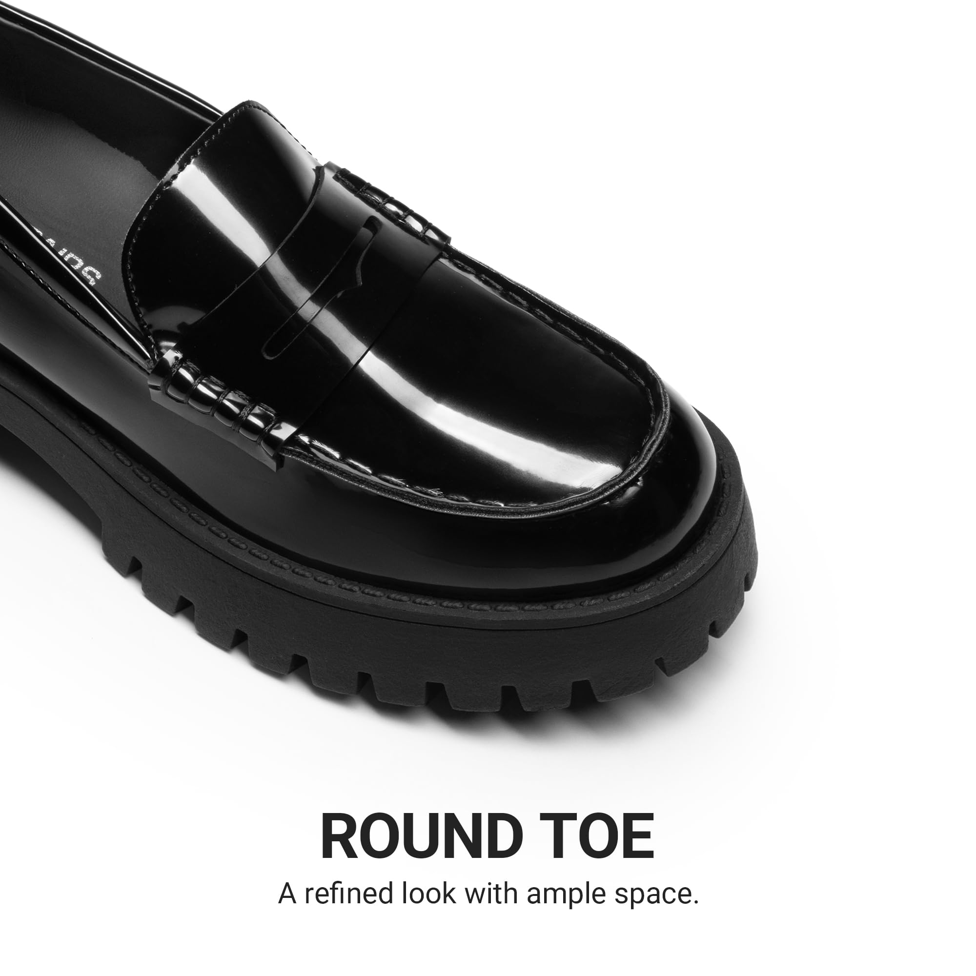DREAM PAIRS Mocasines Plataforma Mujer