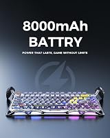 GravaStar Mercury K1 Pro Wireless Gaming Billentyűzet, 75% Alumínium, Mechanikus 6