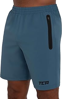 Sponsored Ad – Elite Tech Mens Running Shorts with Zip Pockets, Gym Shorts Men Training Sports Short with Phone Pocket Black - Iron Blue, XXXL