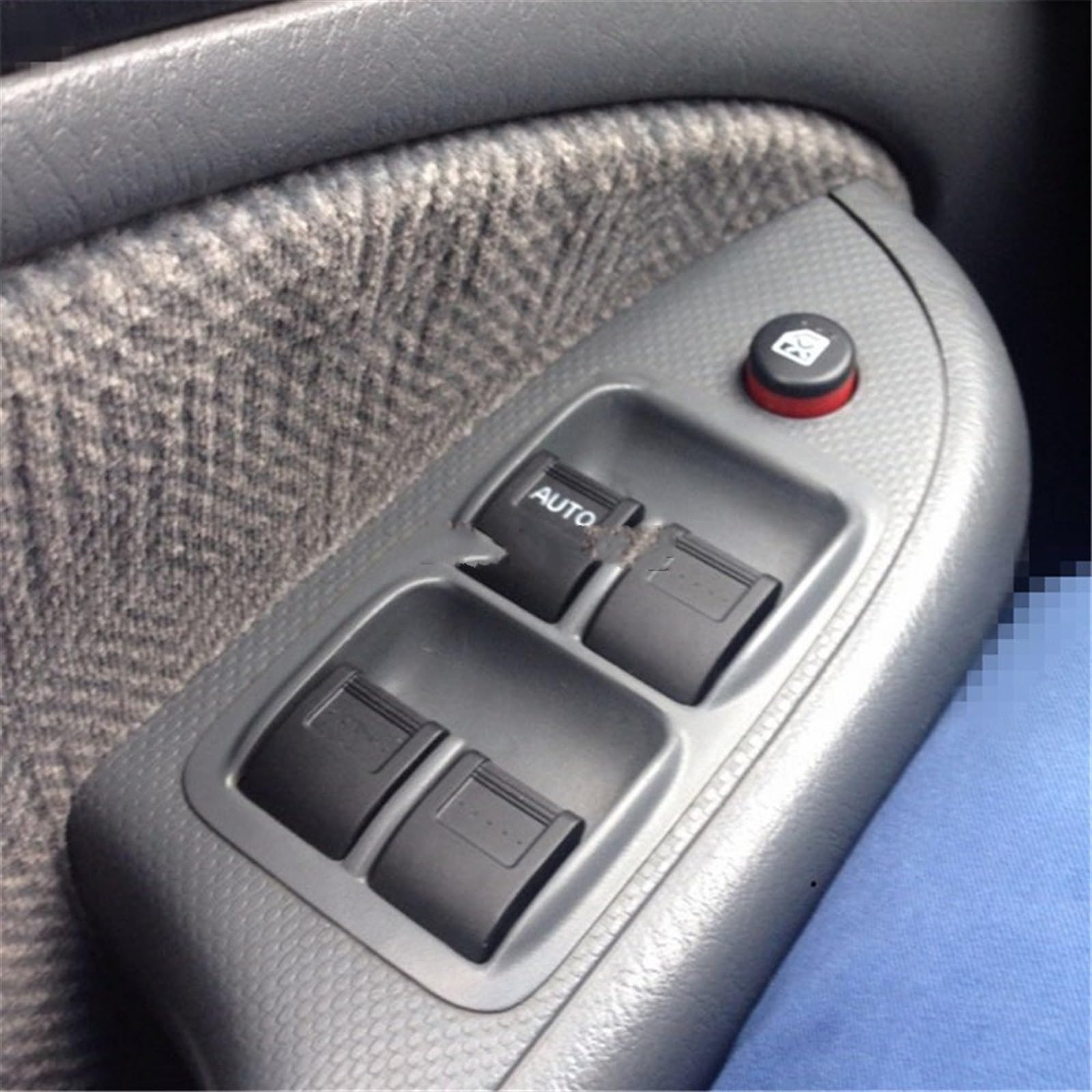 Elevador de interruptor de coche Para Civic para CRV 2001 2002 2003 2004 2005 Botón de interruptor ventana eléctrica coche izquierdo 35760S9AG042