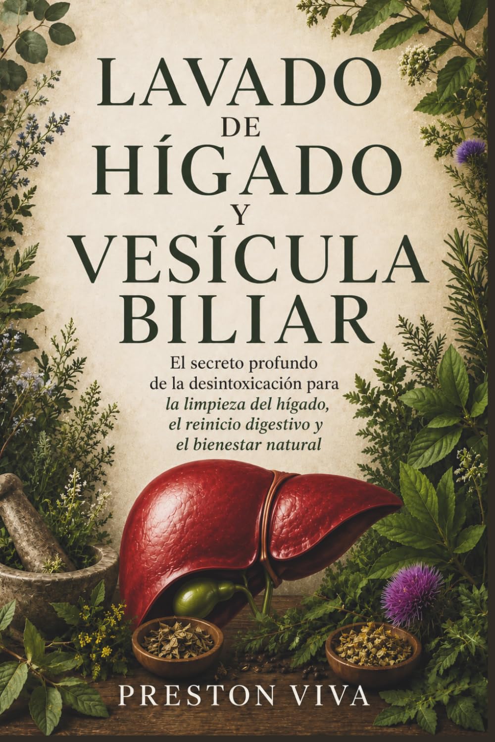 Lavado de hígado y vesícula biliar: El secreto profundo de la desintoxicación para la limpieza del hígado, el reinicio digestivo y el bienestar natural
