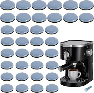 Appliance Sliders, 36pcs Small Kitchen Appliance Sliders Self Adhesive Sliders Appliance Mover for Countertop Appliance Stand Mixer, Coffee Maker, Air Fryer, Food Processor,Pressure Cooker