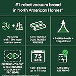 iRobot Roomba Max 705 Vac Robot Vacuum + AutoEmpty Dock - Extreme Power-Lifting Suction, Anti-Tangle Dual Rubber Brushes, Self-Empties, Recognizes and Avoids Obstacles, LiDAR Navigation