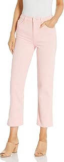 Remi High-Rise Elastic Waist Straight Ankle Jean