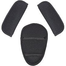 3 in 1 Baby Shoulder Strap and Crotch Harness Pads, Car Seat Strap Covers, Stroller Belt Covers for Baby Kids, Soft Chest Harness Covers for All Car Seats, Pushchair, Stroller Black