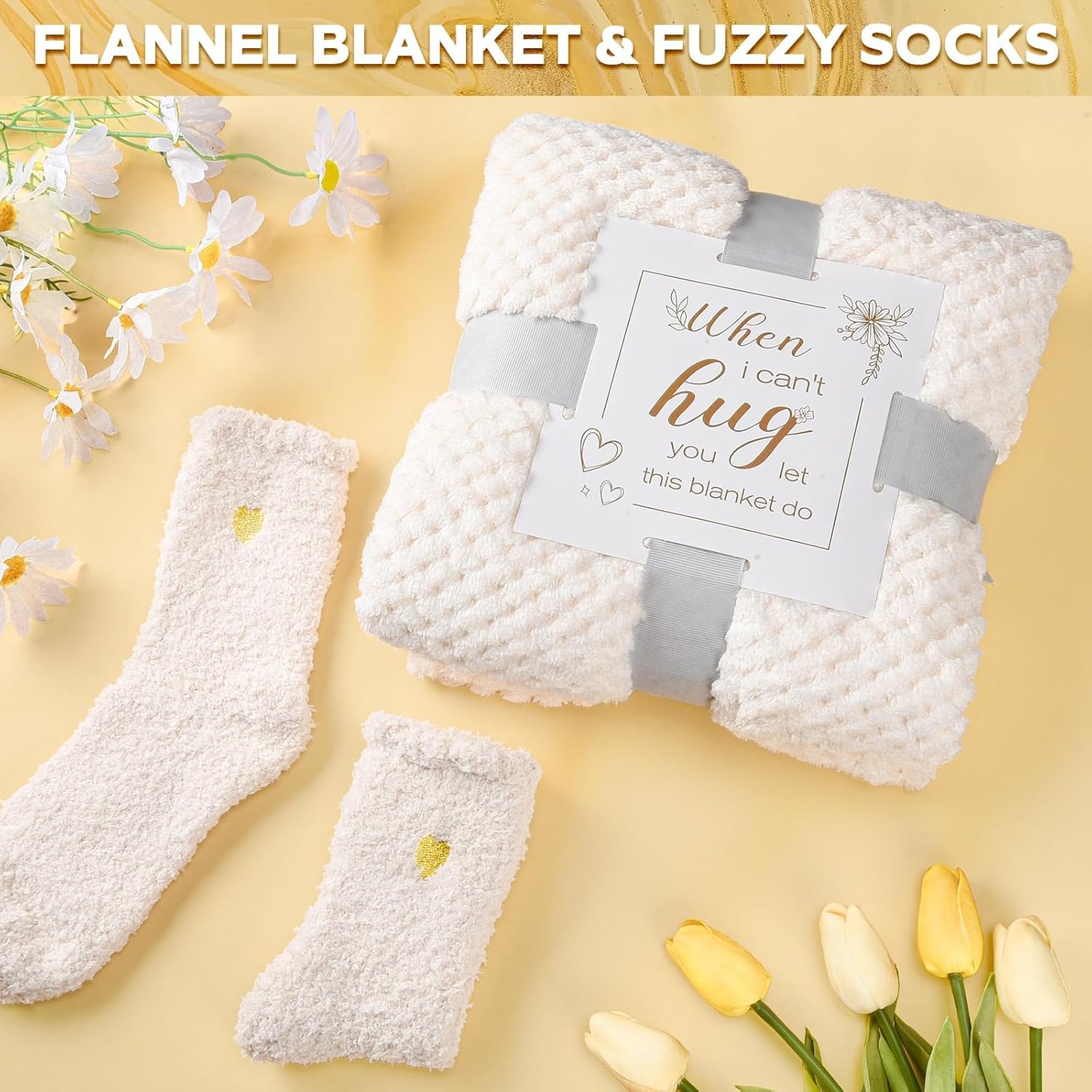 Self Care Gifts for Women: 11pcs Get Well Soon Gifts Basket, Ivory Relaxing Care Package After Surgery,Luxury Cancer Care Set,Unique Birthday Gift Box for Mom Her Friend Sister Wife Grandma Girlfriend - Image 3